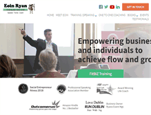 Tablet Screenshot of eoinryancoaching.com